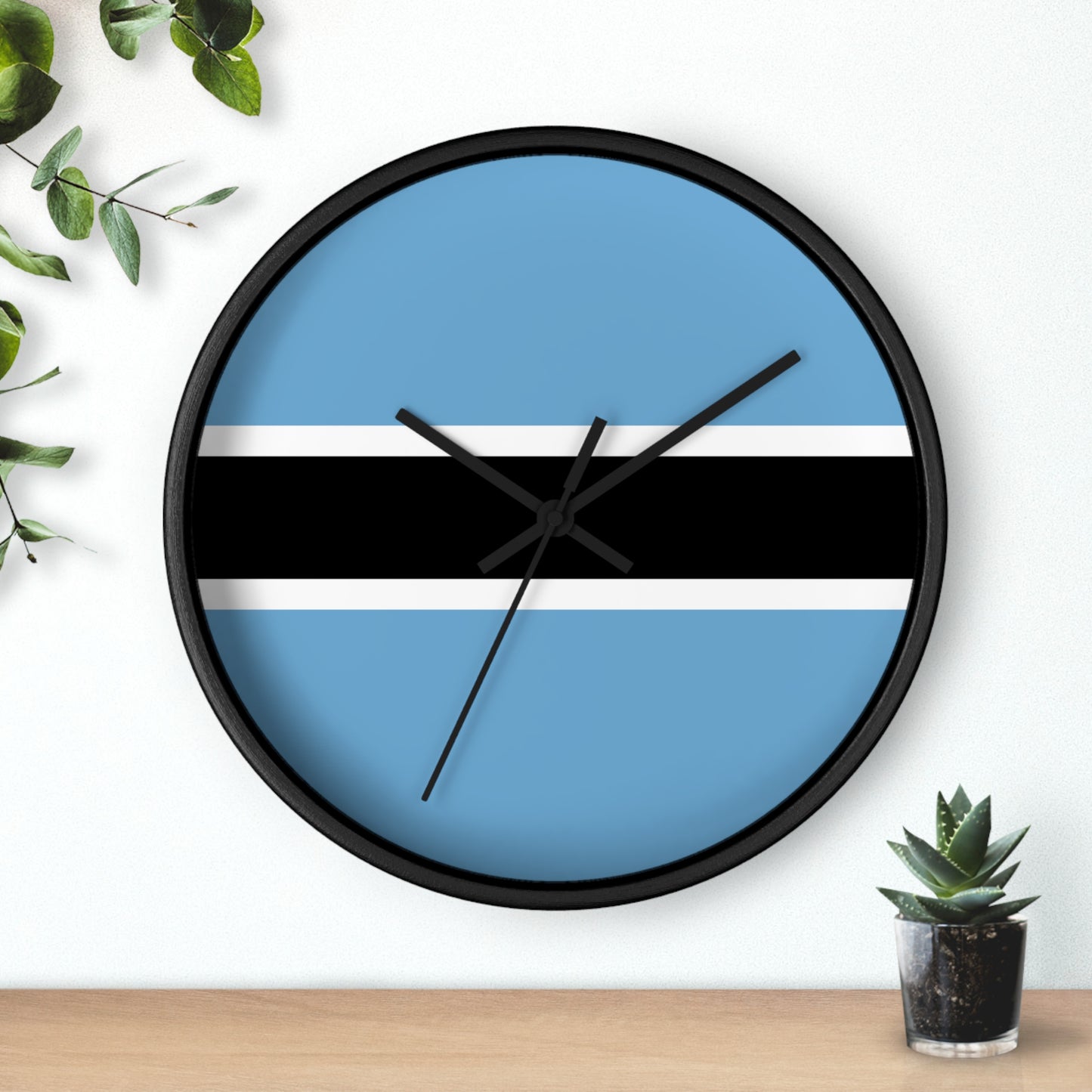 Botswana-Inspired Wall Clock - Modern Home Decor