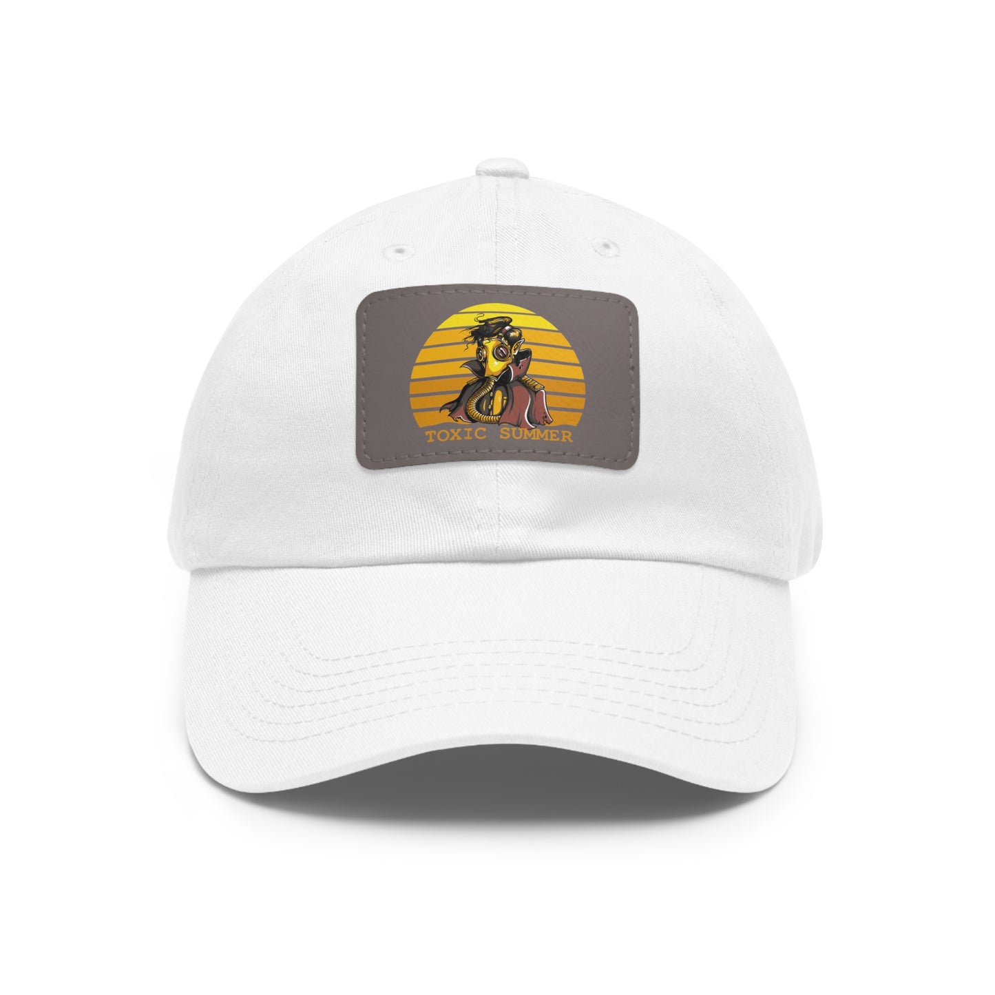 Toxic Summer Unisex Hat with Leather Patch - Cap for Summer Vibes