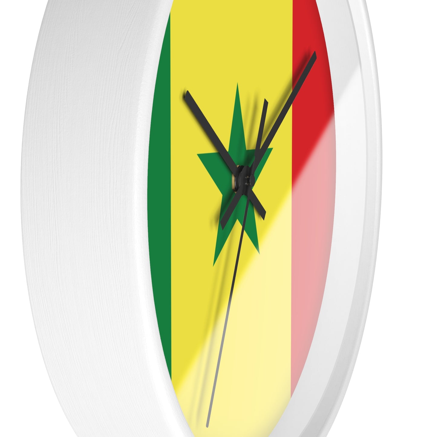Senegal Flag Wall Clock - Vibrant Home Decor for National Pride