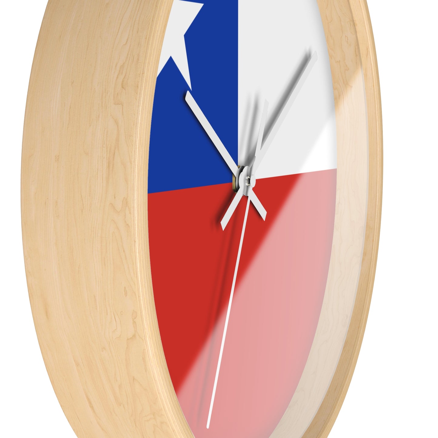 Chilean Flag Wall Clock - Stylish Timepiece for Home Decor - Perfect Gift