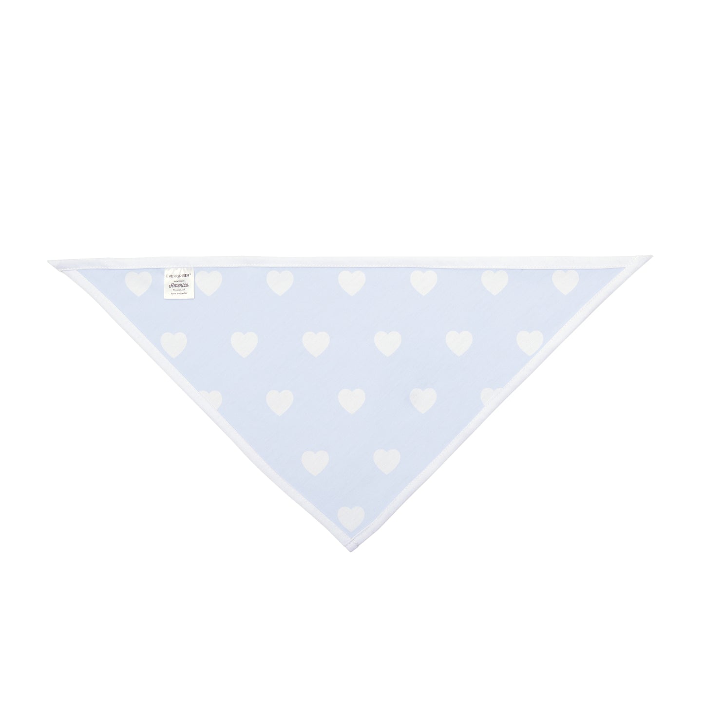 Love Heart Pattern Pet Bandana - Cute Puppy Accessory