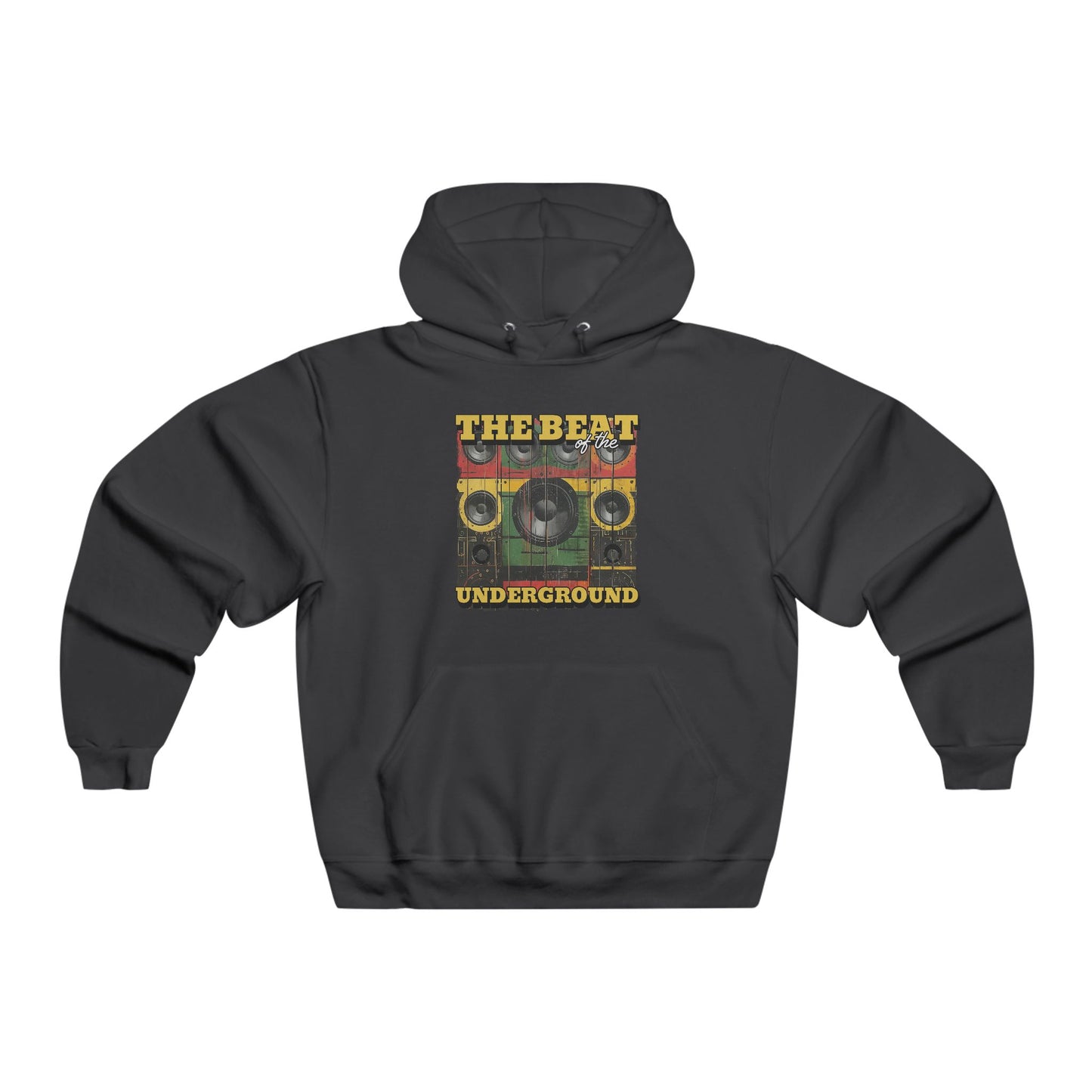 Retro Music Graphic Hooded Sweatshirt