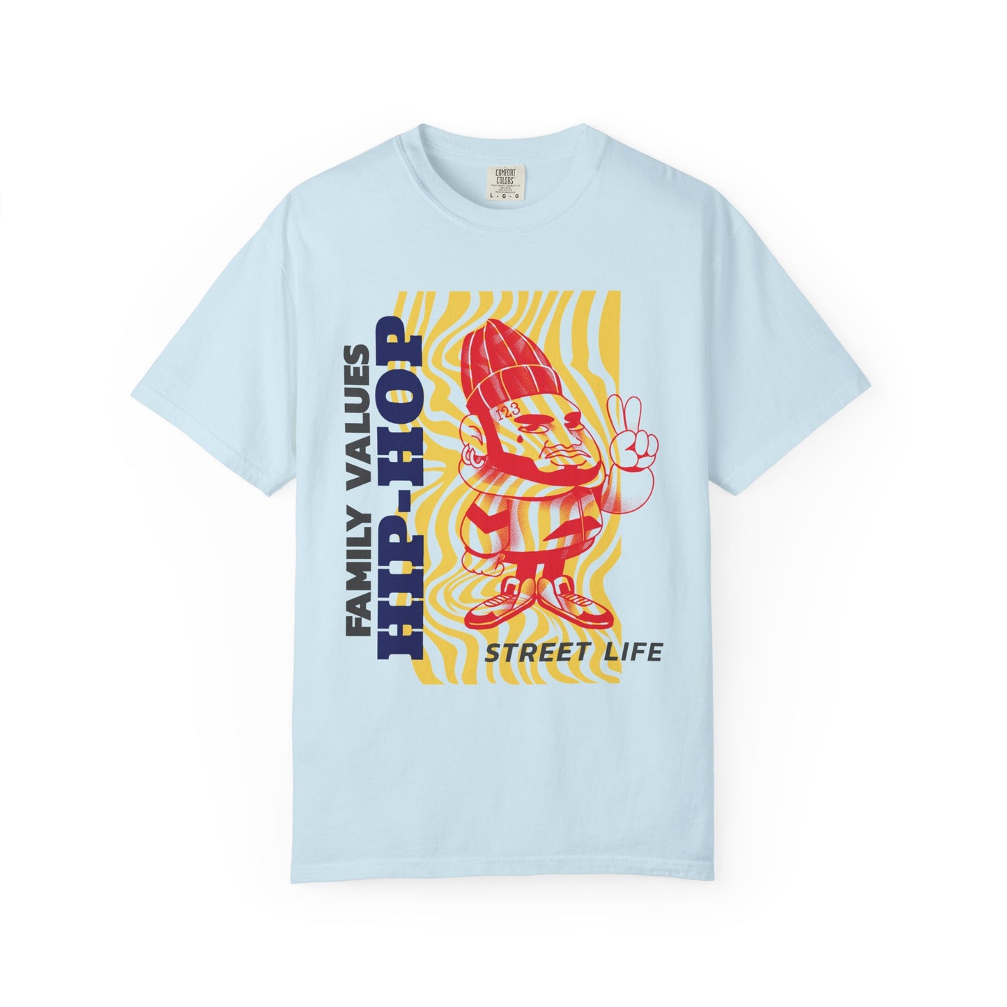 Men's Hip-Hop Family Values T-Shirt Street Life Inspired Graphic