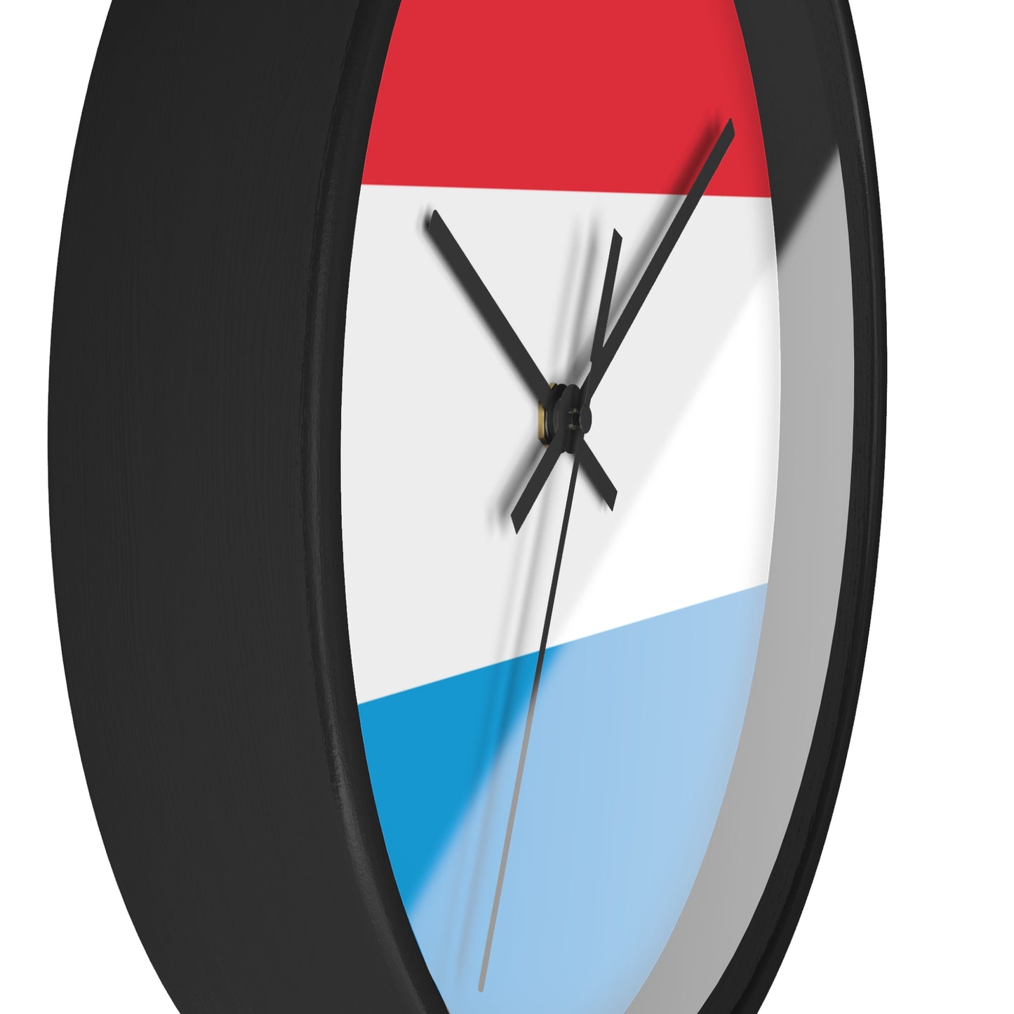 Luxembourg Flag Wall Clock - Modern Home Decor