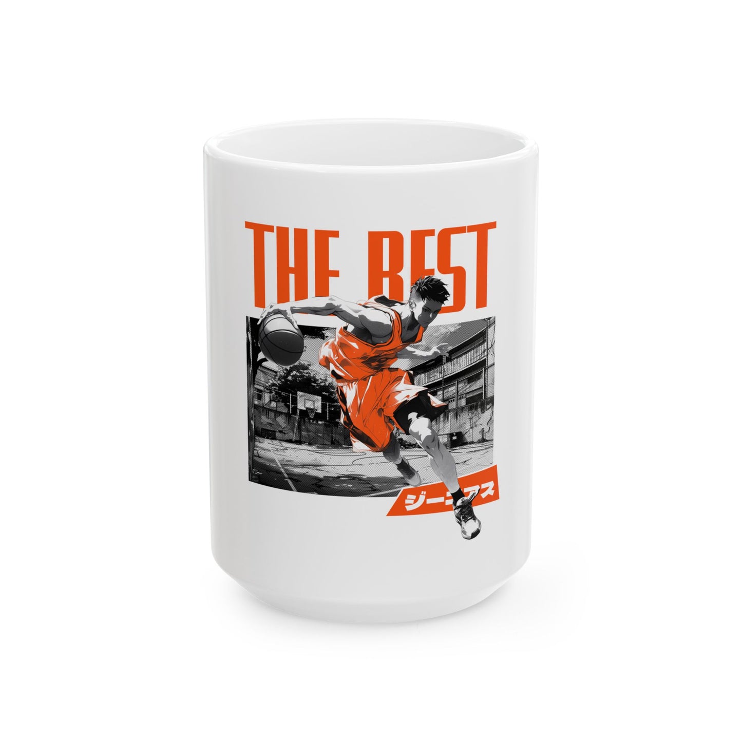 Basketball Lover Ceramic Mug - Perfect for Baskeball Fans
