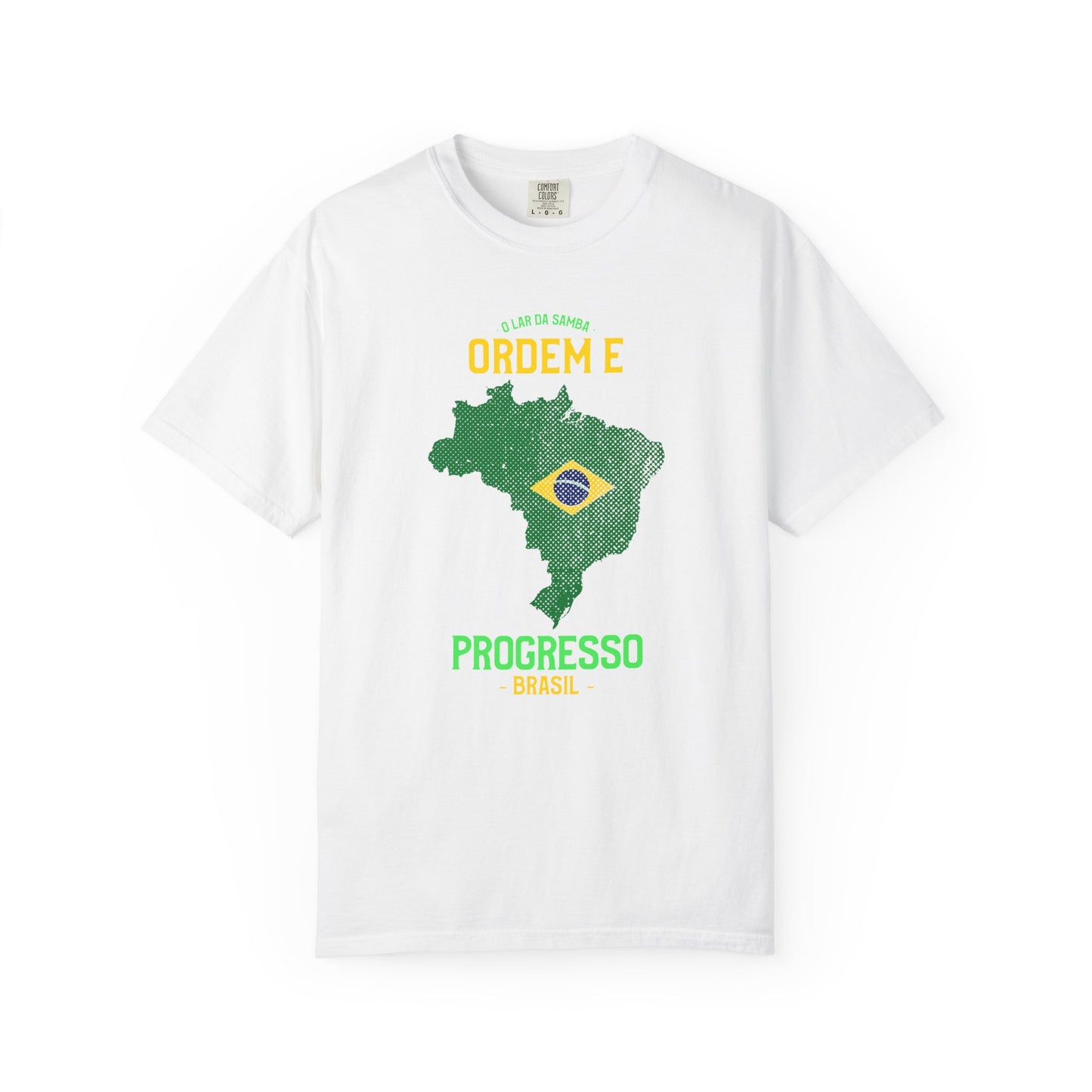 Unisex T-Shirt Brazil Inspired Progress Graphic
