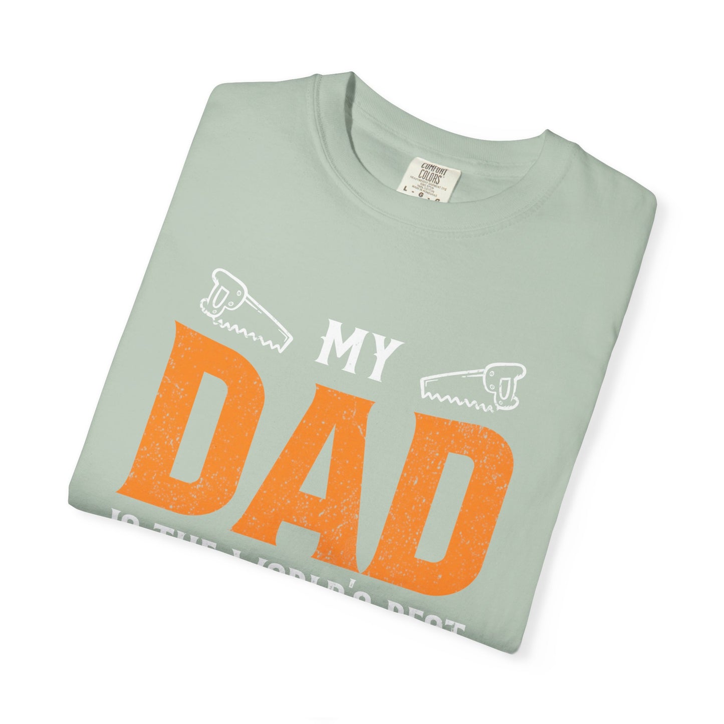 Men's T-shirt World's Best Carpenter Dad Tee for Father's Day