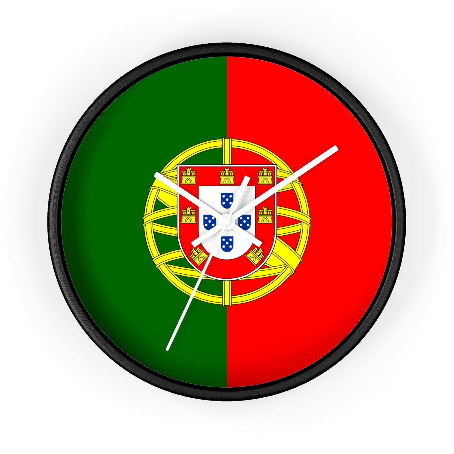 Portuguese Flag Wall Clock - Celebrate Your Heritage at Home