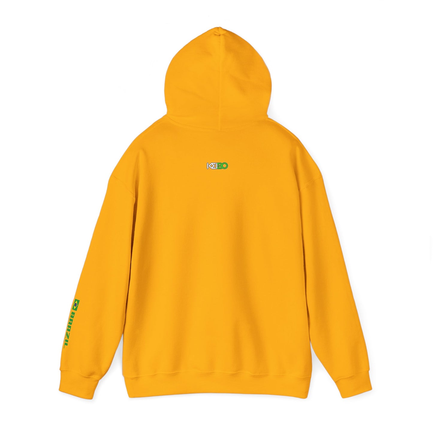 Unisex Hooded Sweatshirt Brazil Inspired 'Ordem e Progresso'