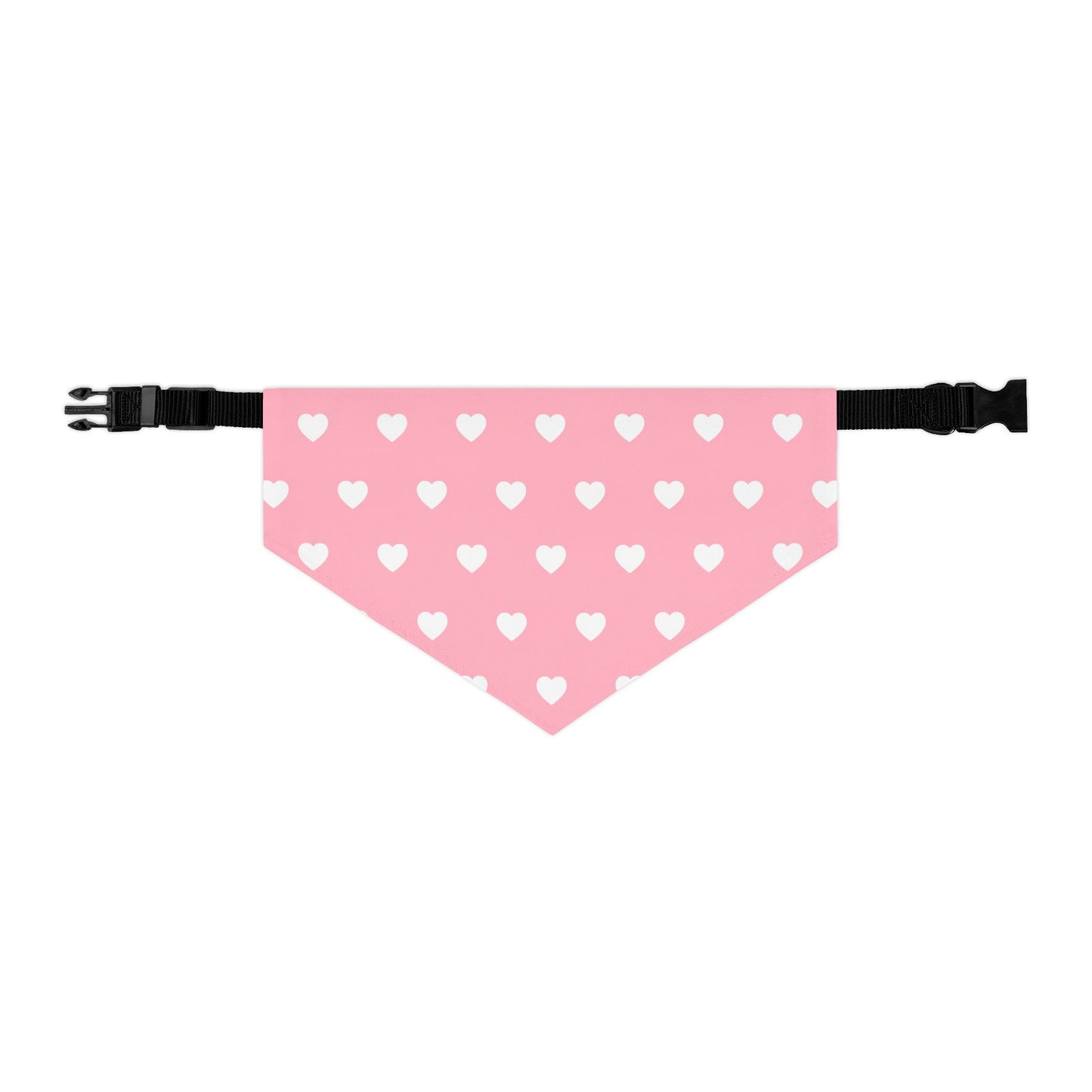 Love Heart Pattern Pet Bandana Collar for Dogs