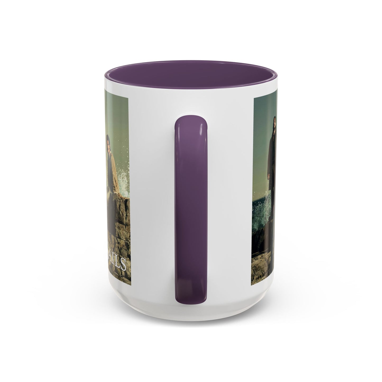 Black Sails Accent Coffee Mug - 11oz & 15oz | For Fans of Adventure & Pirates