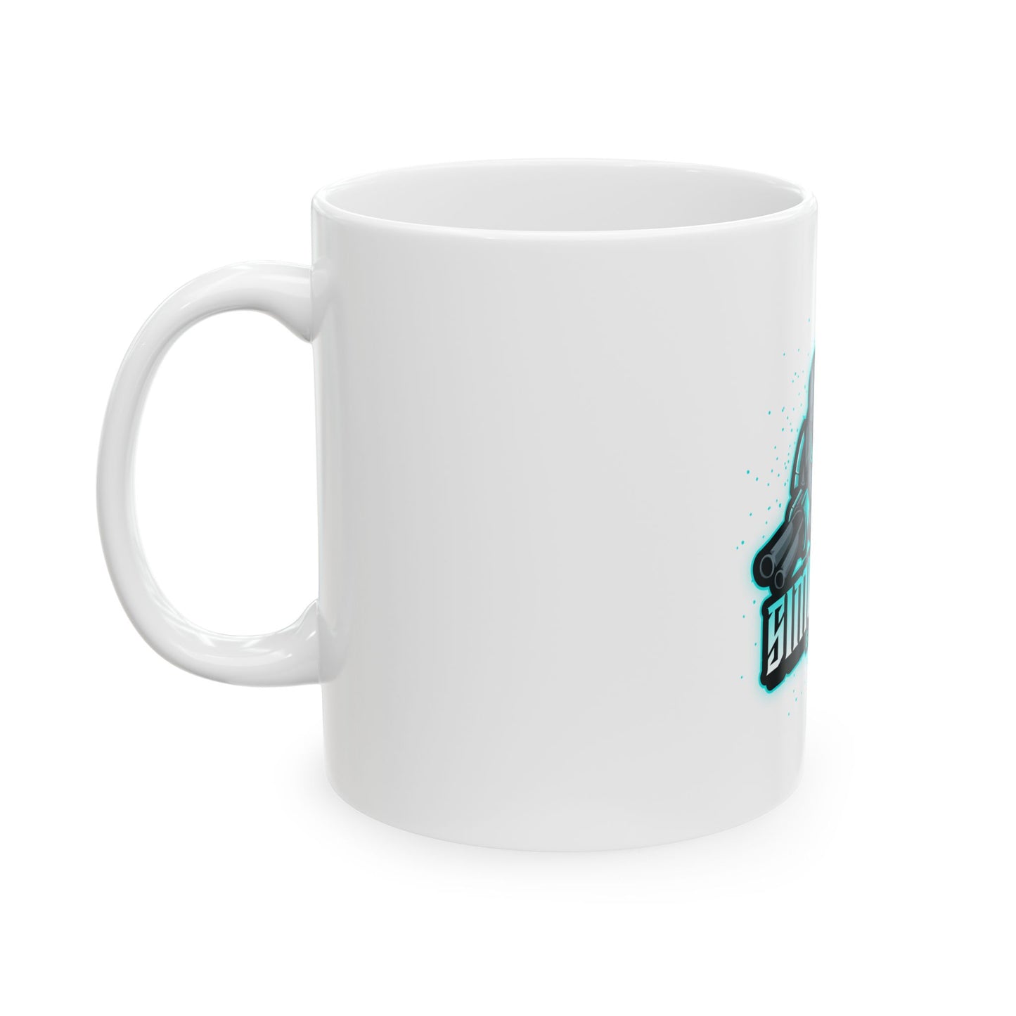 Gaming Simulator Ceramic Mug - Perfect for Gamers, 11oz & 15oz Sizes