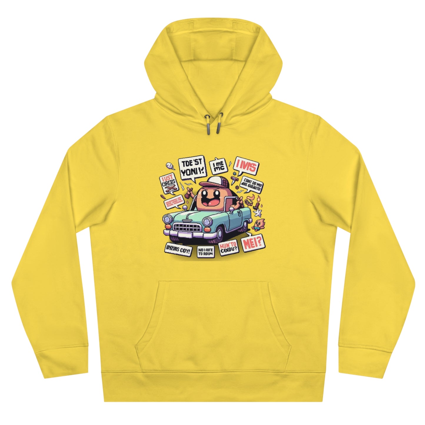 Fun Cartoon Retro King Hoodie – Stylish & Comfortable for All Ages