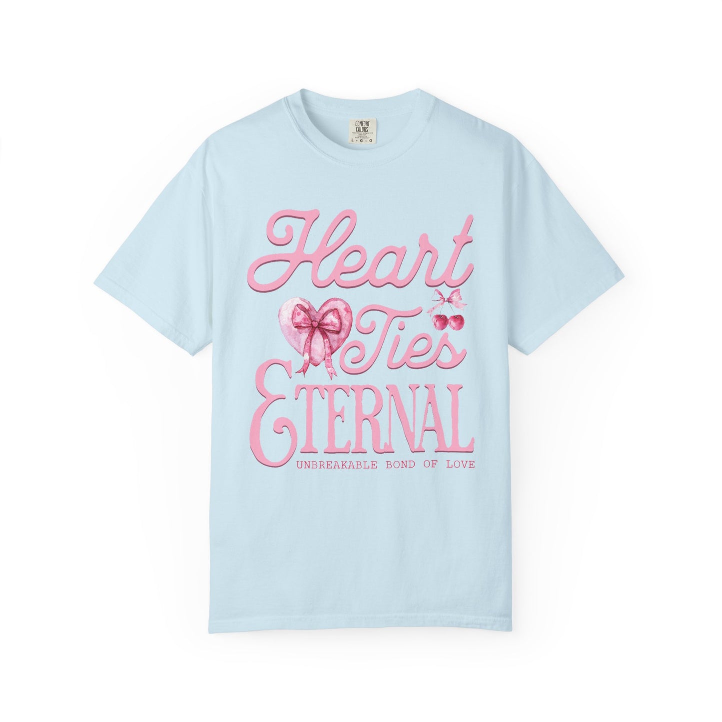 Women Love Vibes T-Shirt - 'Heart Ties Eternal' - Valentine's Day