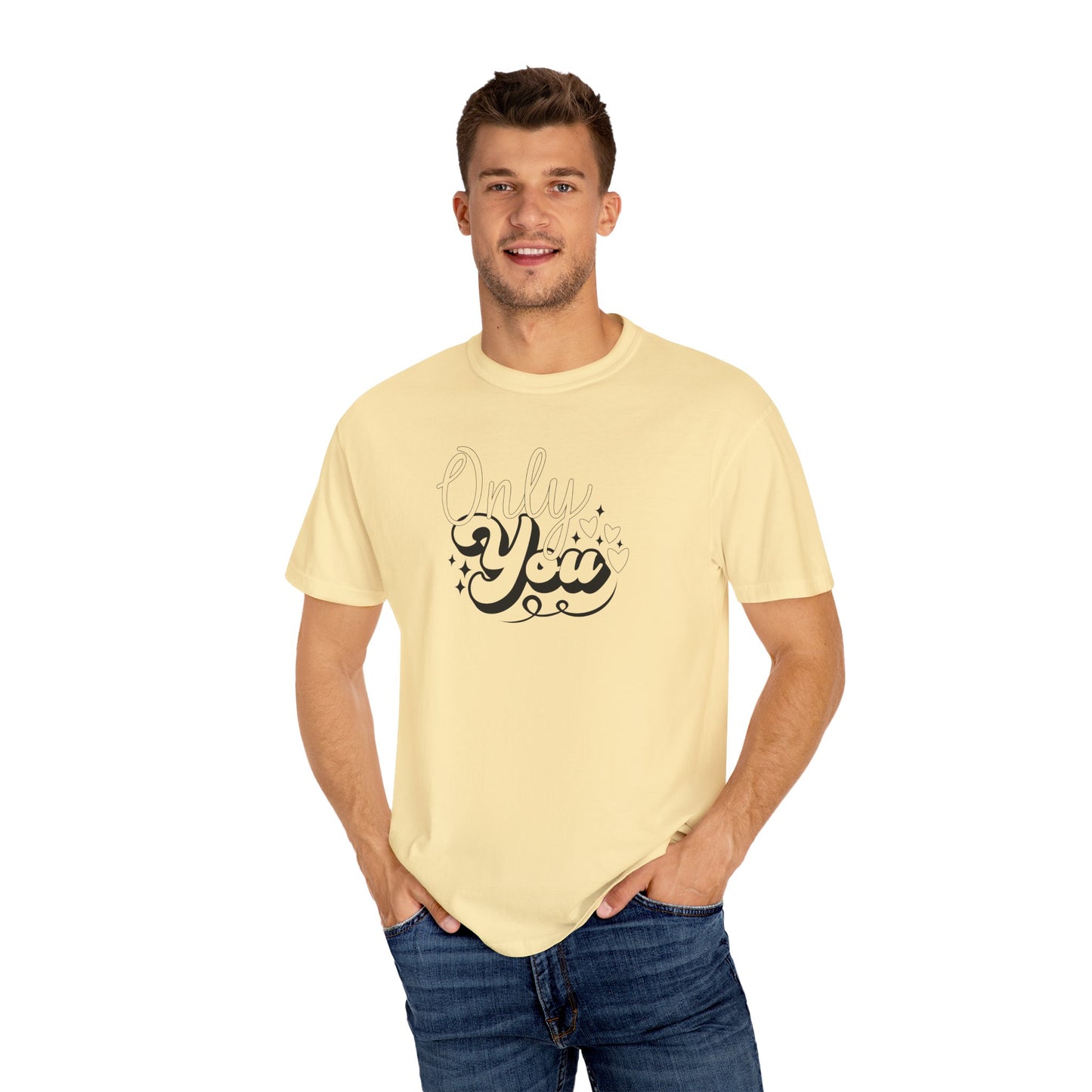 Women Graphic T-Shirt Only You for Valentine's Day