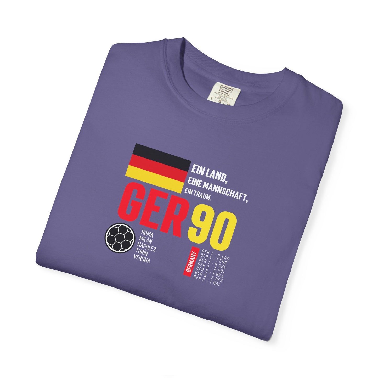 Unisex T-Shirt Vintage German Soccer for Fans