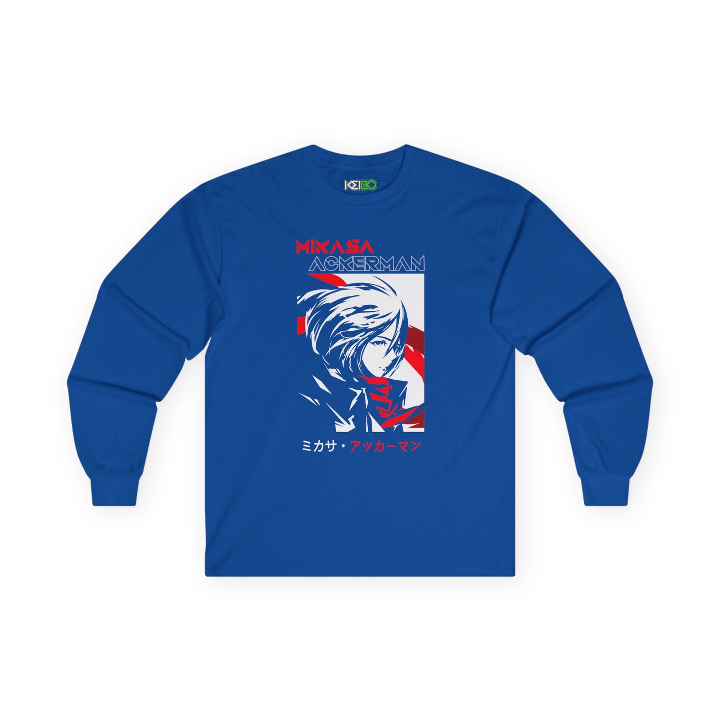 Mikasa Ackerman Long Sleeve Tee Unisex Anime Shirt