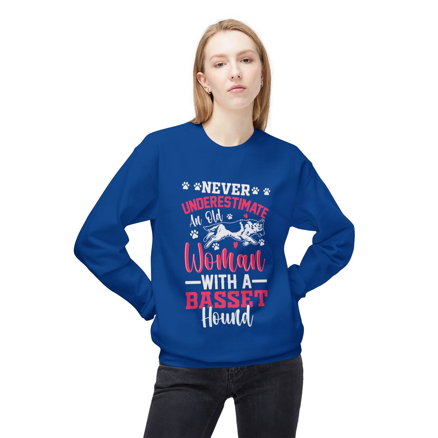 Women's Fleece Sweatshirt German Shepherd Lover