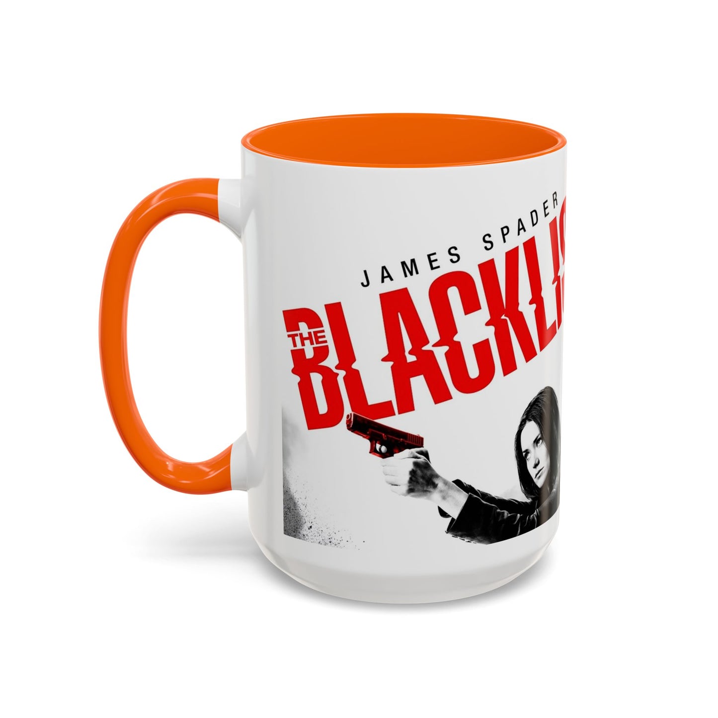 Blacklist-Inspired Accent Coffee Mug - 11oz & 15oz - Perfect Gift for Fans