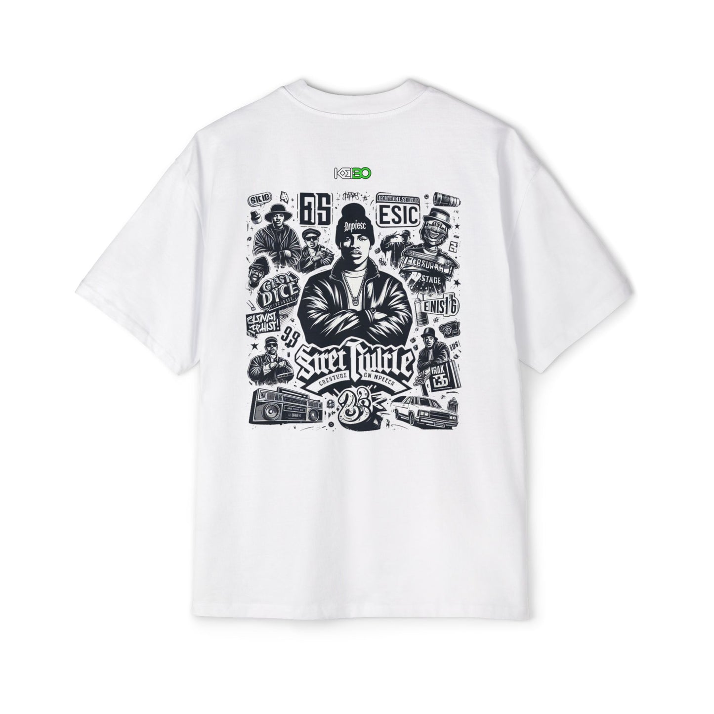 Timeless Tracks Men's Graphic Tee – Classic Urban Style T-Shirt