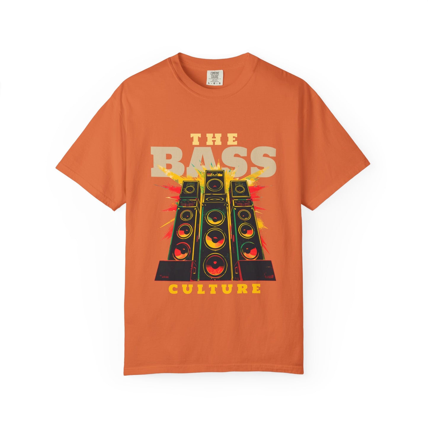 Men's Music Lovers Vintage Bass Culture T-Shirt