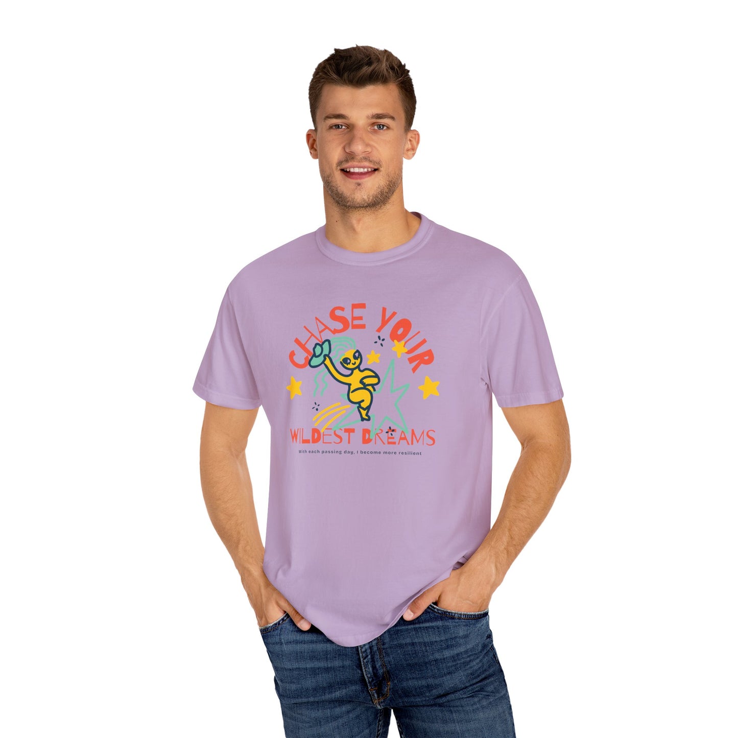 Women T-Shirt 'CHASE YOUR WILDEST DREAMS'