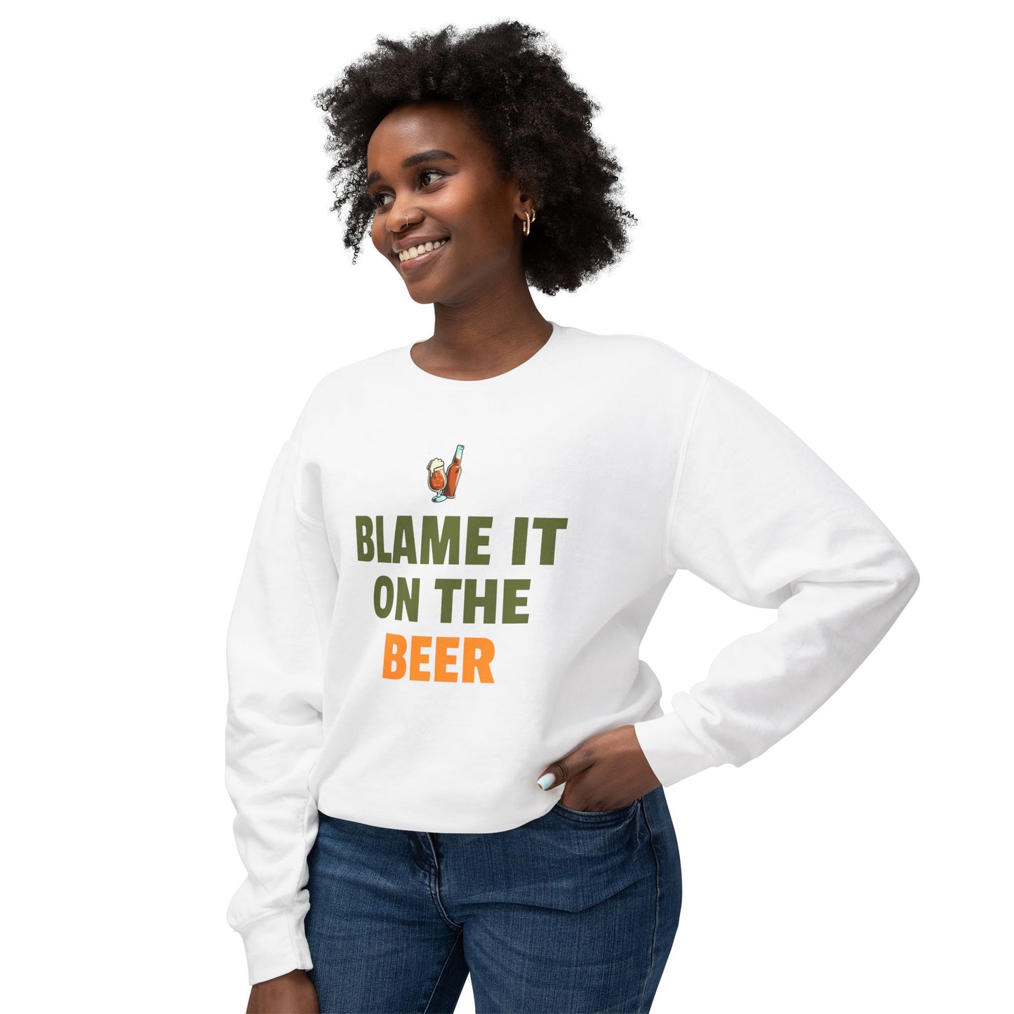 Funny Beer Unisex Sweatshirt of St. Patrick's Day