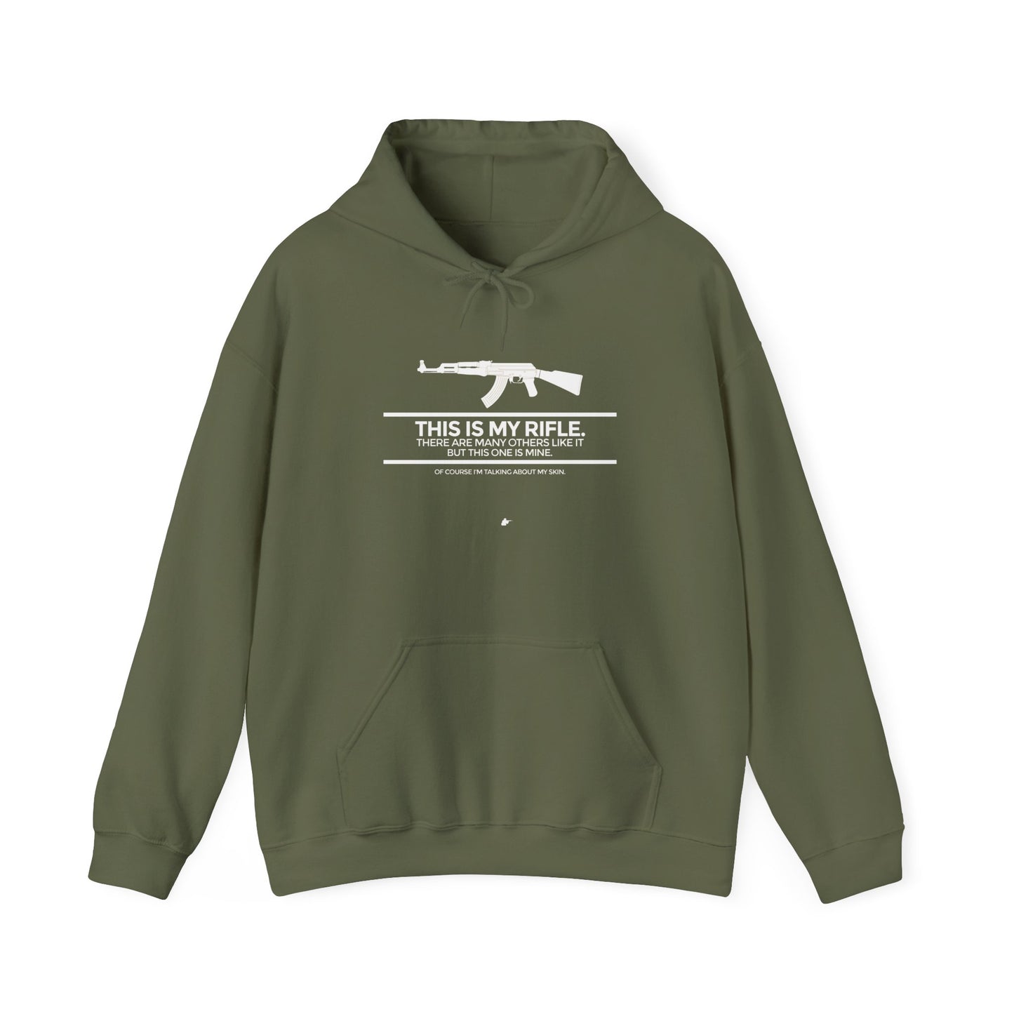 Men's Heavy Blend Hoodie CS AK47 for Gun Enthusiasts and CS Global Fans