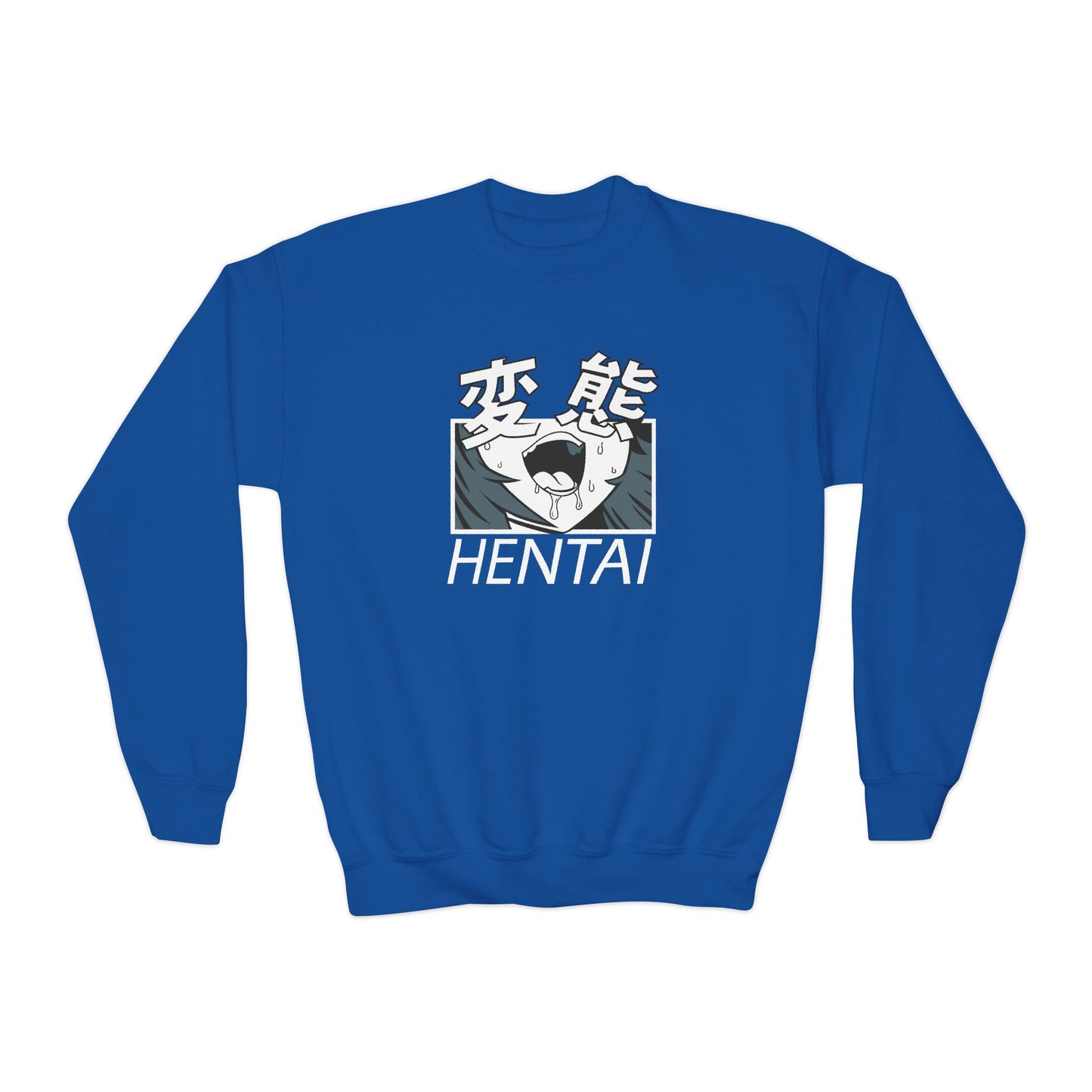 Youth Anime Eyes Sweatshirt – Sweatshirt for Anime Fans