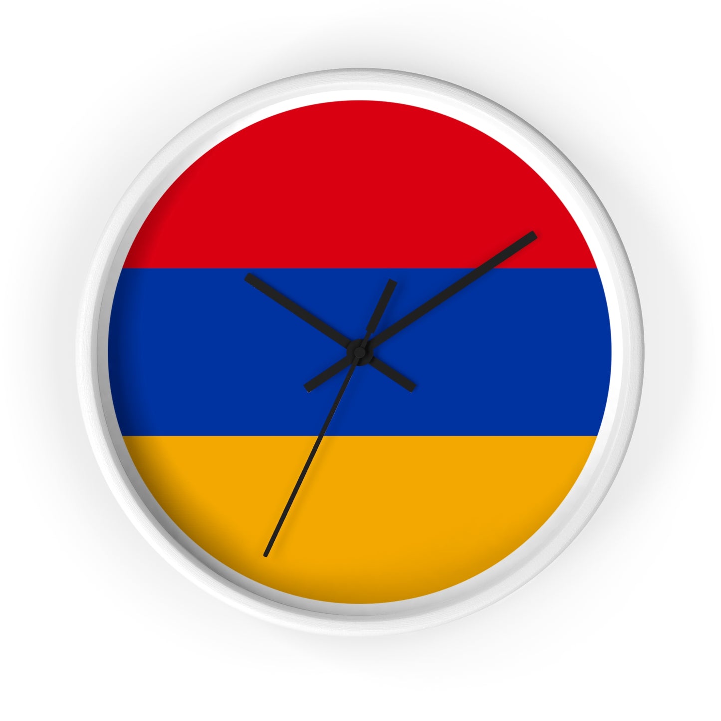 Armenian Flag Wall Clock - Vibrant Home Décor for National Pride