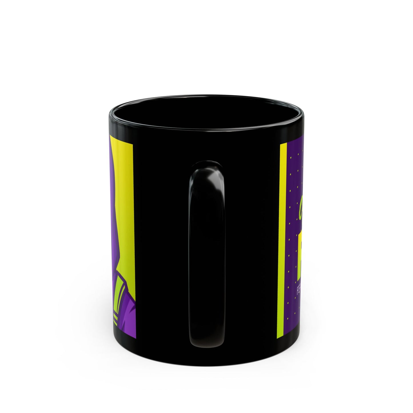 Inspired Gaming Punk Vibe Black Mug 11oz – Perfect Gift for Gamers & Creatives