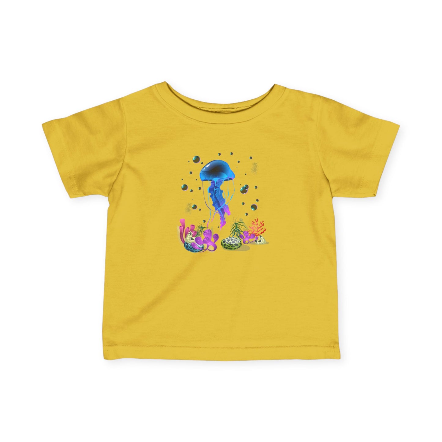 Infant Tee Whimsical Jellyfish Cute Sea Life Design for Babies