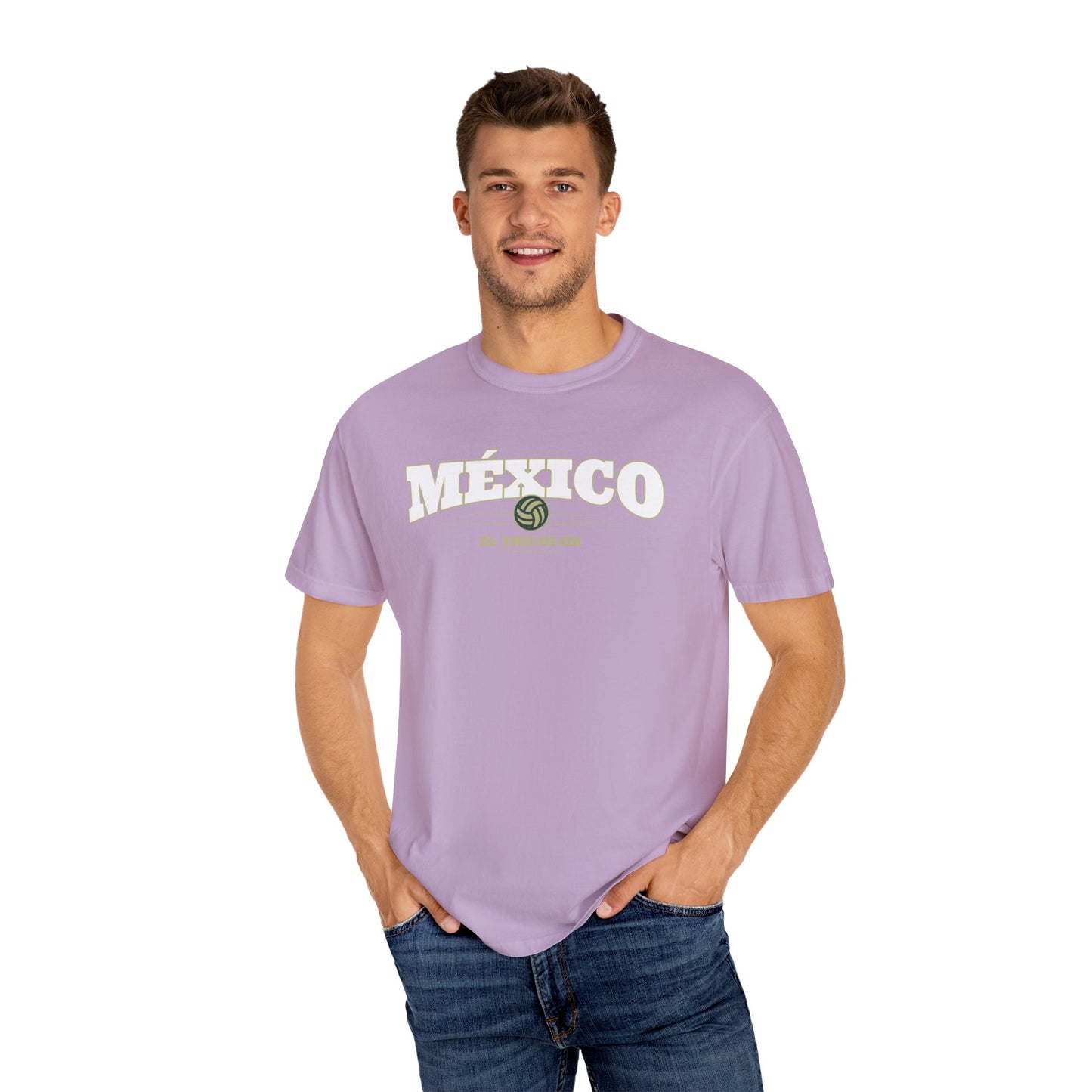 México El Tricolor Unisex T-Shirt Casual Summer Style