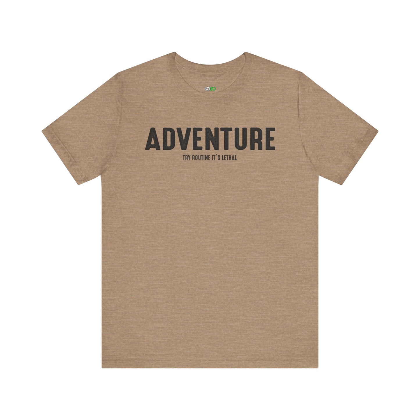 Adventure Men's Jersey Tee - Bold Quotes for Outdoor Explorers