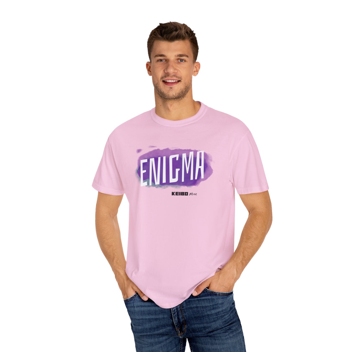 Enigma Unisex Garment-Dyed T-Shirt - Stylish and Unique Casual Wear