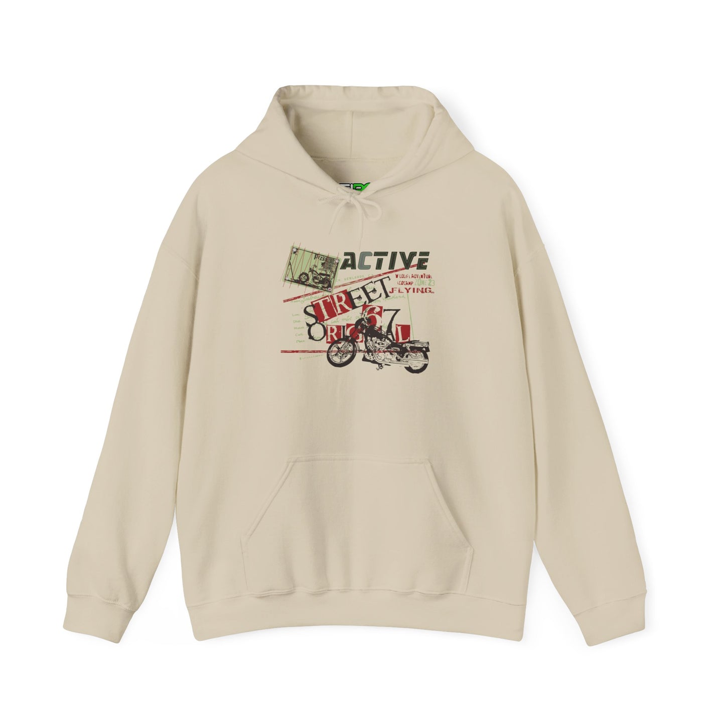 Vintage-Inspired Unisex Hoodie - Timeless Comfort & Classic Style