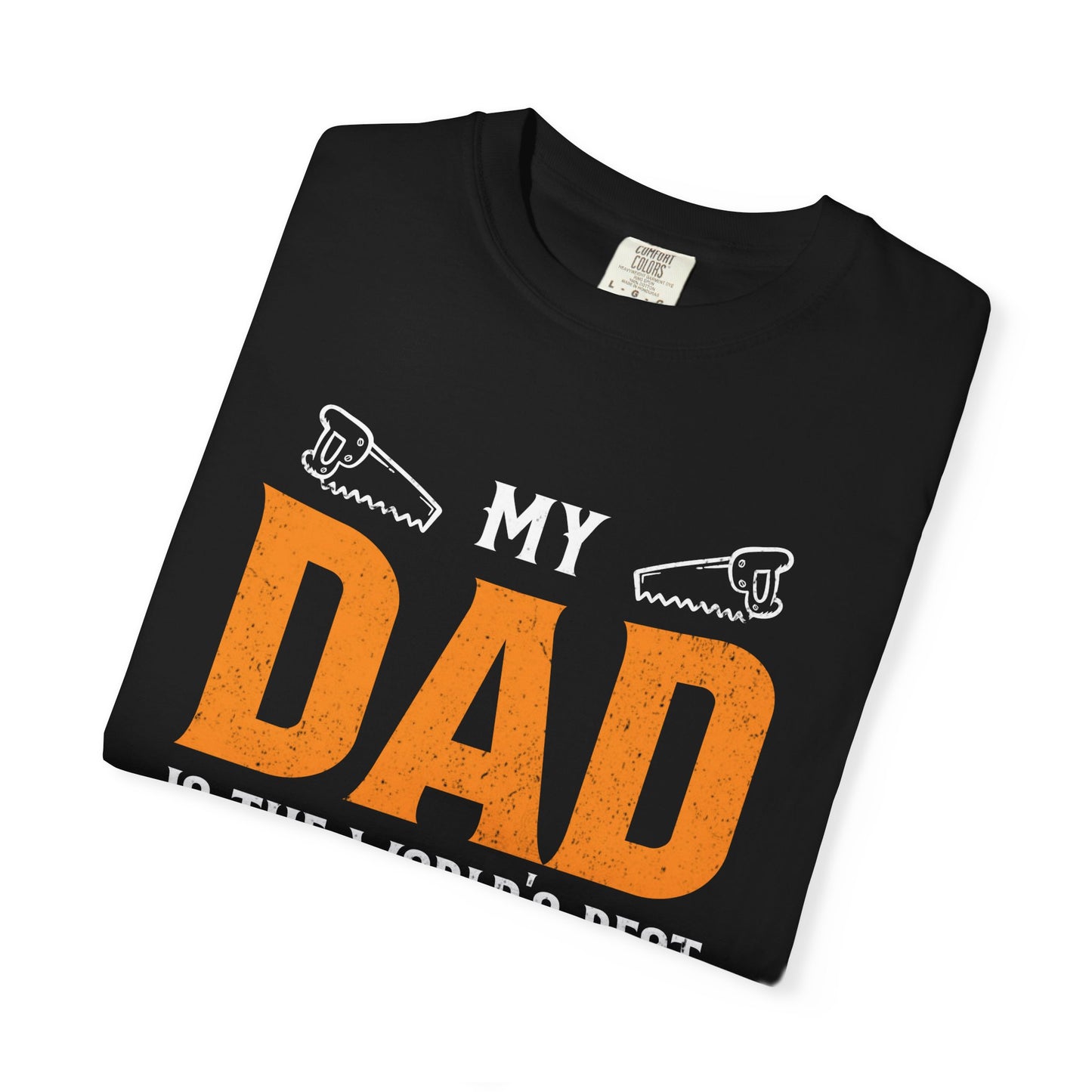 Men's T-shirt World's Best Carpenter Dad Tee for Father's Day