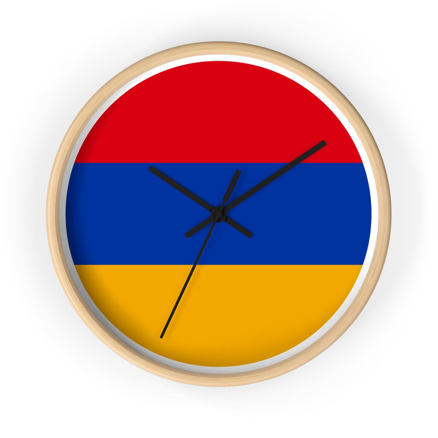 Armenian Flag Wall Clock - Vibrant Home Décor for National Pride