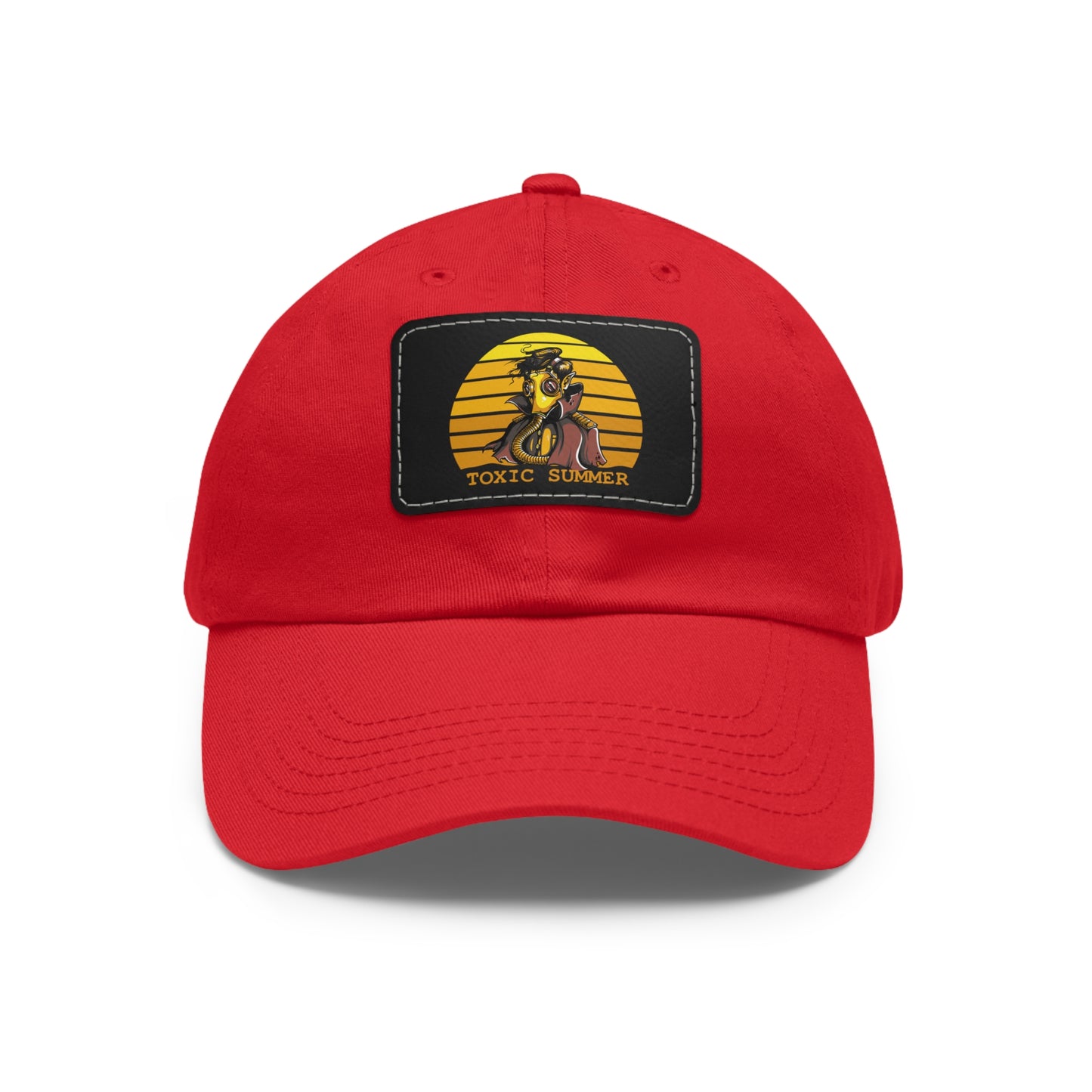 Toxic Summer Unisex Hat with Leather Patch - Cap for Summer Vibes