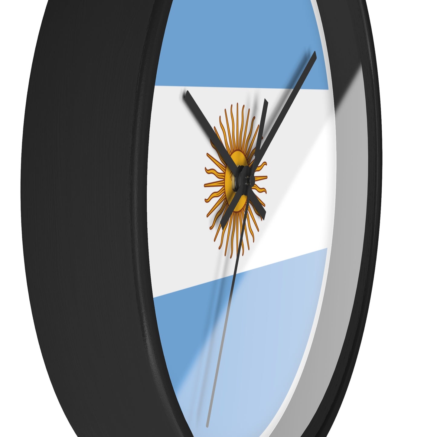 Argentina Flag Wall Clock - Stylish Timepiece for Home Décor