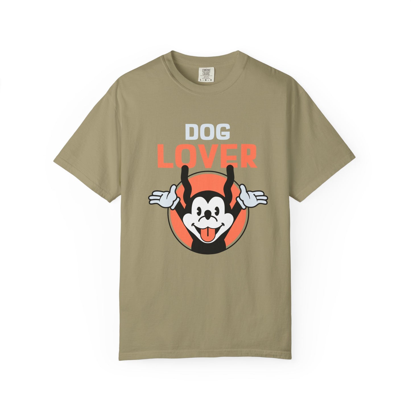 Men Dog Lover Garment-Dyed T-Shirt