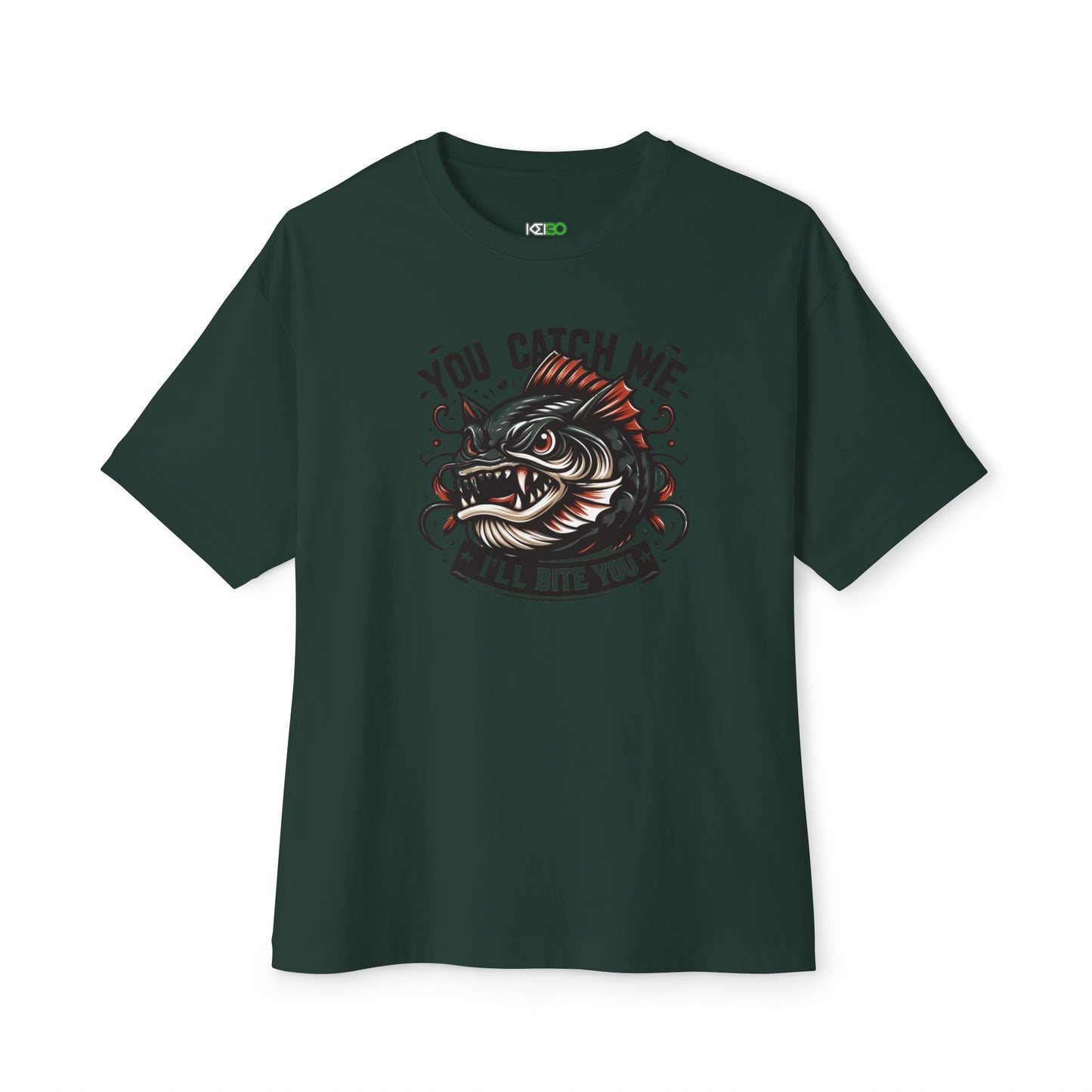 Fishing Oversized Boxy Tee - For Pike Fans
