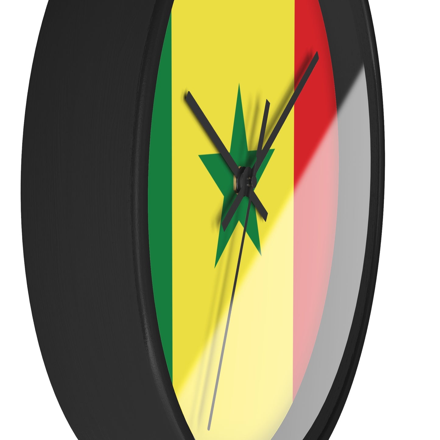 Senegal Flag Wall Clock - Vibrant Home Decor for National Pride