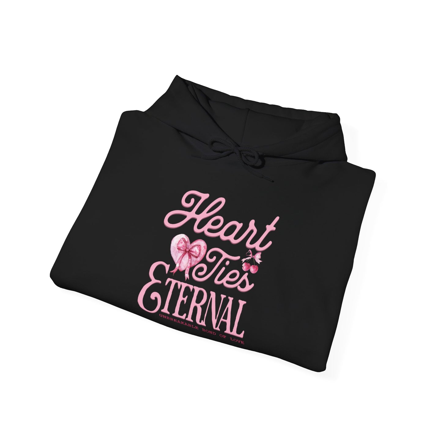 Women Love Vibes Hooded - "Heart Ties Eternal" Valentine's Day Vibes