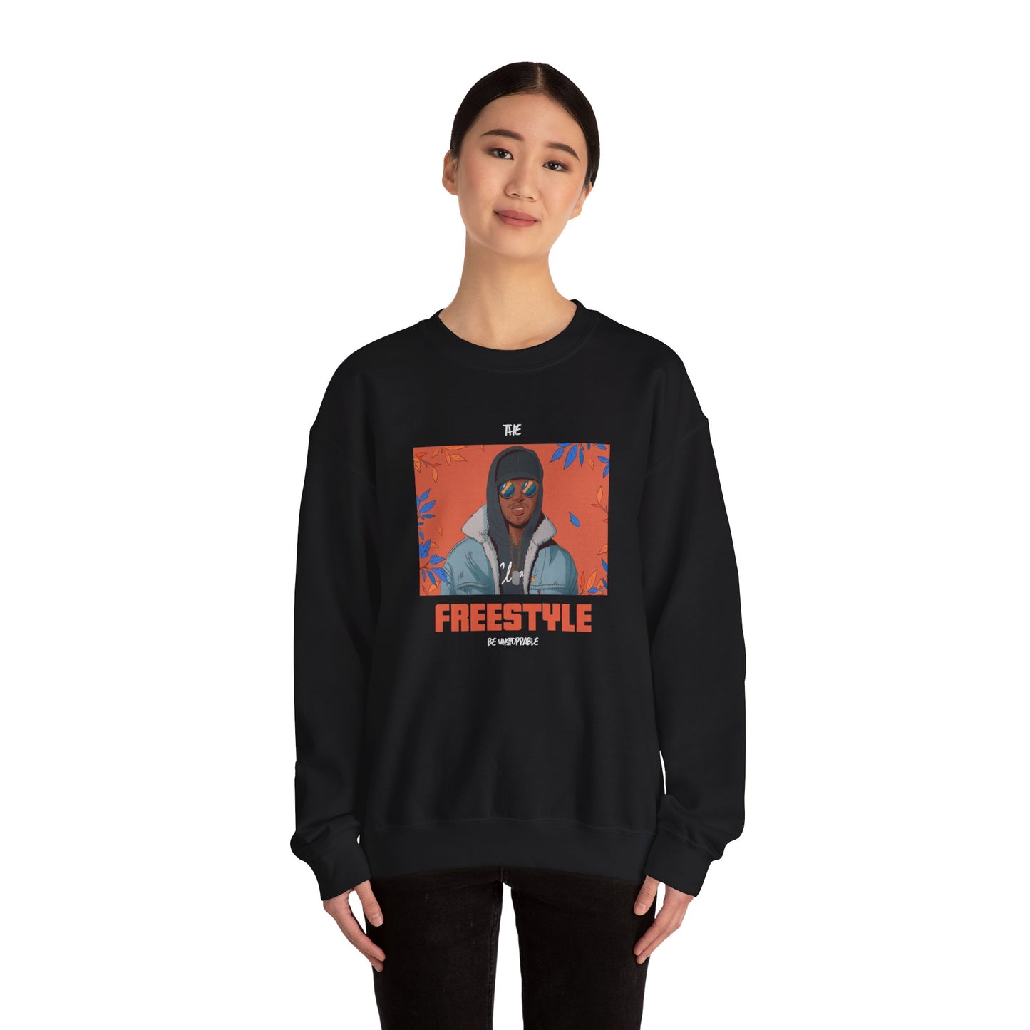 Mens Freestyle Artist Crewneck Sweatshirt