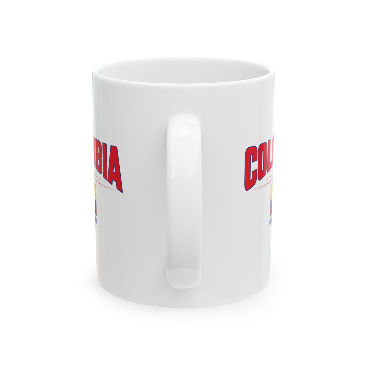 Colombia Pride Ceramic Mug 11oz Perfect for Coffee Lovers & Gifts