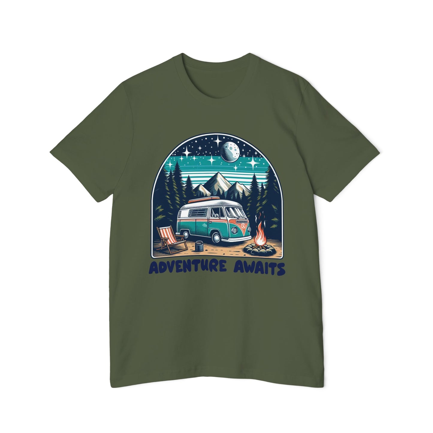 Adventure Awaits Men's T-Shirt - USA-Made Adventure Enthusiast