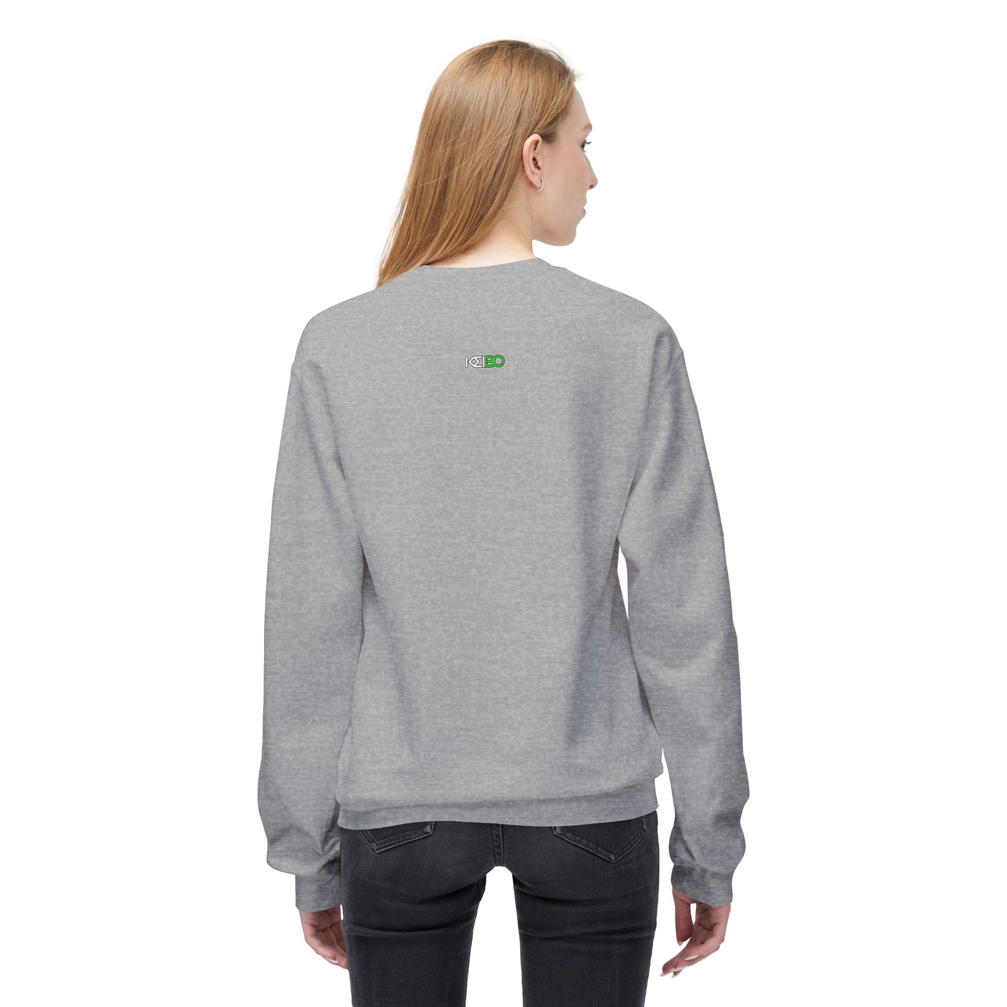 Women's Fleece Sweatshirt Flowers Floral Graphic for Positive Vibes