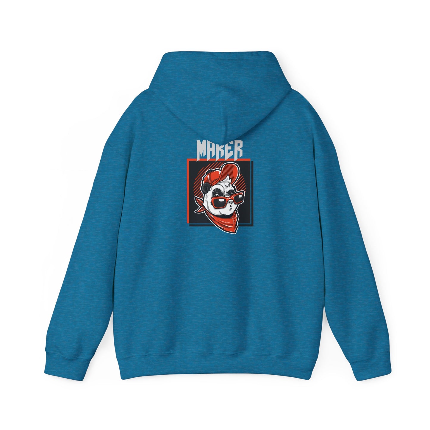 Men's Hooded Sweatshirt Cool Maker Graphic Design