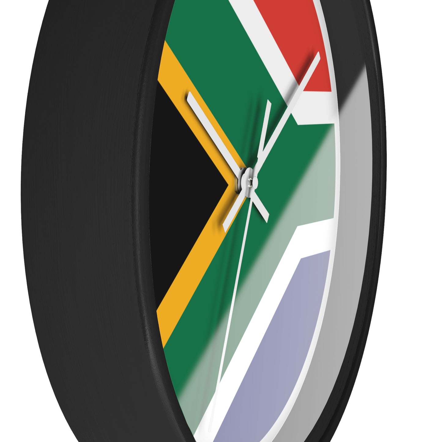South African Flag Wall Clock - Bold Home Decor for Patriotism & Style